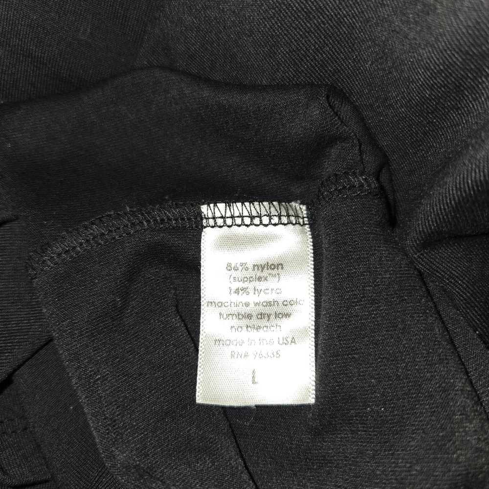Susana Monaco Classic Black Long Sleeve Dress - Picture 4 of 4